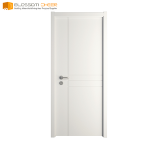 Nueva llegada de madera compuesto de madera interior puerta del <span class=keywords><strong>apartamento</strong></span> serie clásica melamina - Product Image 1