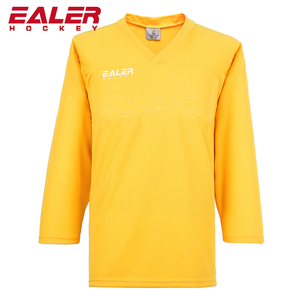 Camiseta de hockey blanca con estampado al por mayor, camiseta de hockey en blanco con logotipo personalizado - Product Image 2