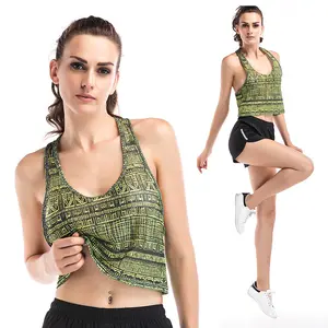 Özel logo yoga tank top hızlı kuru gevşek kolsuz spor gömlek egzersiz spor tank top