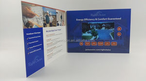 Oem Android Tablet 10.1 "7" WIFI video Brochure Màn hình LCD TFT âm thanh bưu phẩm thẻ tiếp thị cho quà tặng doanh nghiệp - Product Image 4