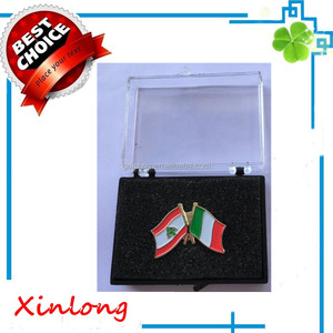 El amable banderas insignias de solapa con alta calidad caja de embalaje - Product Image 2