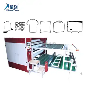 리본 회전 승화 기계 롤 열전달 인쇄 기계 섬유 인쇄