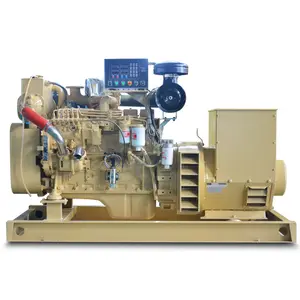 CCS/BV approved 120kw diesel marine generator 150kva boat generator with 6CTA8.3-GM155