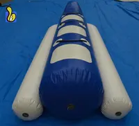 Inflatable Towable उड़ान केले नाव के लिए 3 व्यक्तियों