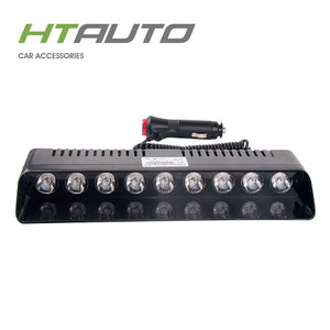 Allsome HTAUTO — lumière stroboscopique à 9LED pour voiture, accessoire d'urgence, alerte de sécurité, pour tableau de bord - Product Image 2