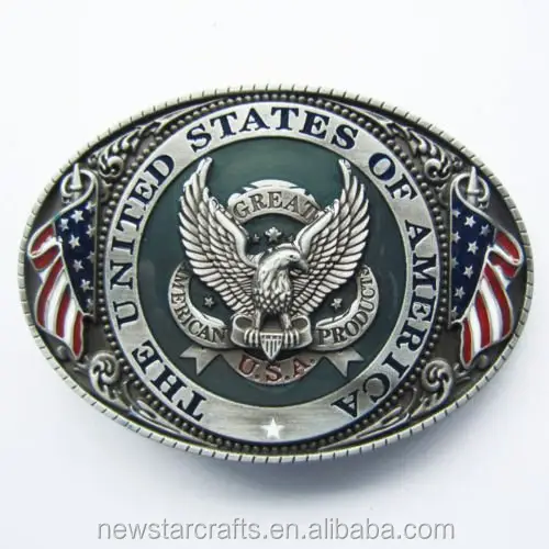 2023 New York Gifts Custom mens belt buckles with logo