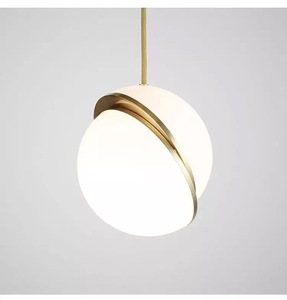 <span class=keywords><strong>Tienda</strong></span> de ropa lámpara colgante del norte de Europa estilo iluminación interior Luna diseño restaurante colgante de luz - Product Image 4