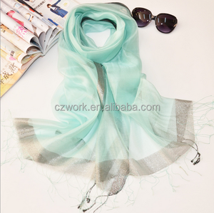 Chino Primavera Verano 200x90 cm Coloful Damas Chales y Bufandas de Seda - Product Image 6