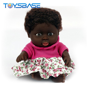 Muñeca africana de moda negra de goma de 16 pulgadas, muñeca de moda negra de plástico - Product Image 3
