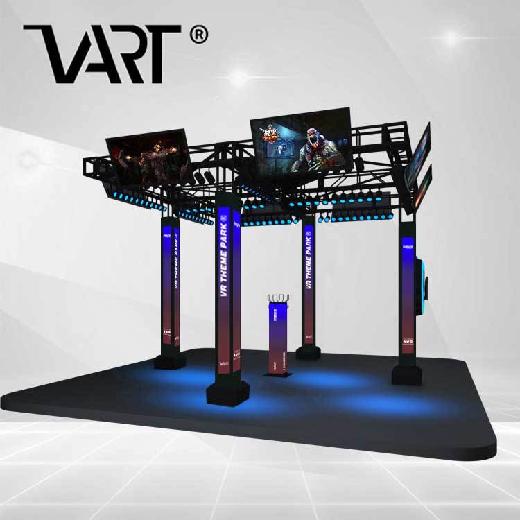 Vart Grande Expérience de Réalité Virtuelle VR Simulateur de Tir VR Multijoueur Salle Virtuelle avec HTC VIVE VR Casque
