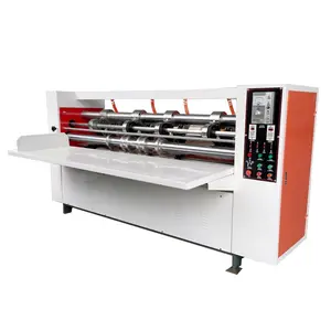 Carton Production Equipment Manufacturer Thin Knife Slitting Pressing Folding Machine For Paperboard Production