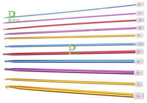 Juego de Agujas de <span class=keywords><strong>Ganchillo</strong></span> Afgano <span class=keywords><strong>Tunecino</strong></span> de Alta Calidad, Agujas de Tejer de Aluminio de 2 mm a 8 mm, Venta de Fábrica - Product Image 3