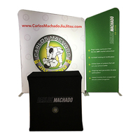 Vente en gros de kit de table d'exposition portable 3x3 stand d'exposition système de bannière d'exposition extérieure stand pop-up magnétique