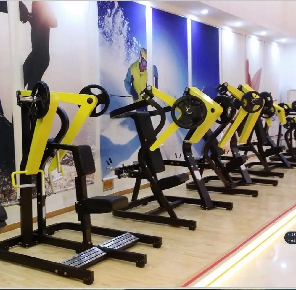 Low Row TZ-6065 High qualität Sports fitness ausrüstung in China platte geladen gym maschine/
