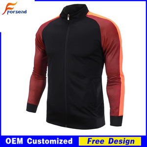 Wholesale OEM sport football solid color training pants without pattern sports jacket - Product Image 2