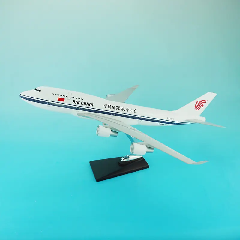 ขนาด 1:100 B747-400 Air China เครื่องบินรุ่น