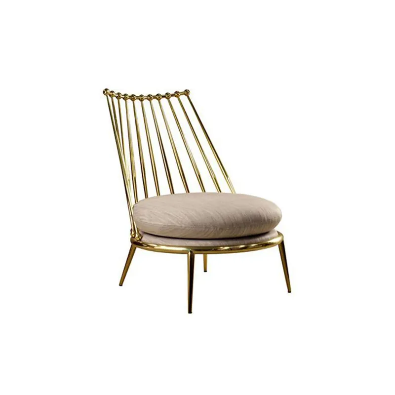 Chaise longue d'intérieur capitonnée chaise de loisirs meubles de salon