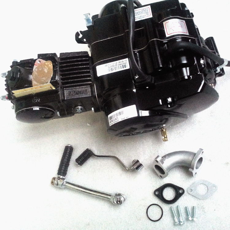 Охладитель воздуха мотоцикла lifan 70cc LF70CC, ручной черный двигатель