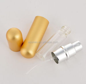 Wholesale 5ml Mini Aluminum <strong>Travel</strong> <strong>Perfume</strong> Spray Bottle <strong>Refillable</strong> Empty <strong>Atomizer</strong> with Pump Sealer - Product Image 4