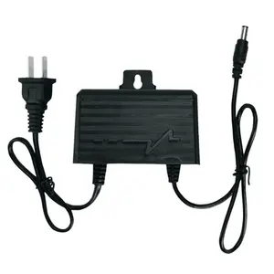 Ön yağmur 24w 12v 1a 15v 1a 12v 2a yağmur geçirmez güç adaptörü