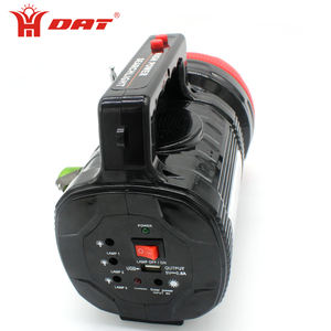 Sistema di Illuminazione Solare Portatile AT-X9 con MP3 e Radio, Faretto Ricaricabile ad Alta Potenza con Funzione USB - Product Image 5