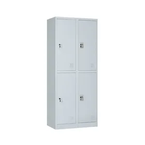 CBNT стальной шкафчик, разборная конструкция с порошковым покрытием, 4 двери, стальной шкафчик для хранения 2L-B2