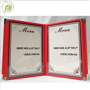 <span class=keywords><strong>Menu</strong></span> Cuốn Sách Thiết Kế, Trình Đơn Bảng Thư Mục, Dịch Vụ Thực Phẩm Đơn - Product Image 5