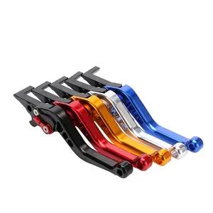 Motorcycle CNC Aluminum Shorty Adjustable Brake Clutch Levers For MSX 125 With 5 Colors Option