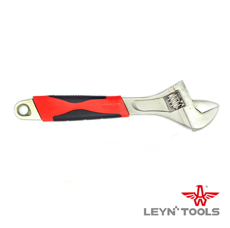 High adjustable Angle wrench magic spanner with double color handle