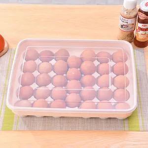 Verimli depolama için yeşil çevre dostu dikdörtgen tavuk yumurta kartonları - Product Image 1