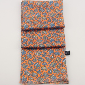 <strong>Mens</strong> Fashion High Quality Digital Printing Handmade OEM Custom <strong>Silk</strong> <strong>Scarf</strong> - Product Image 3