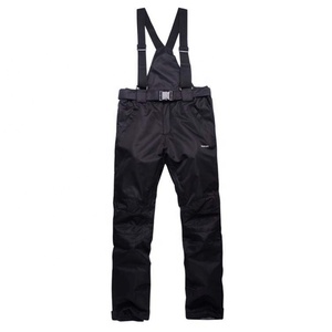 Berghose elastische Taille wasserabweisende Hosen schwarz Sportbekleidung Skihosen für Snowboarding Yoga-Set-Sportbekleidung Erwachsene 2-teilig - Product Image 1