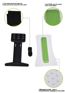 MBS-020D acupression de spike point dos Voûté civière dispositif lombaire relief équipement de massage du dos fabricant - Product Image 3