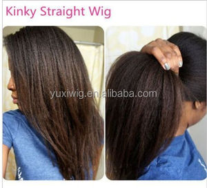 Tóc Giả Nguyên Bản 100% Yaki Tóc Thẳng Phần Chữ <span class=keywords><strong>U</strong></span> - Product Image 2