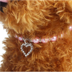 De Lujo perla <span class=keywords><strong>collar</strong></span> de perro de <span class=keywords><strong>collar</strong></span> para perros, <span class=keywords><strong>gatos</strong></span>, mascotas - Product Image 4