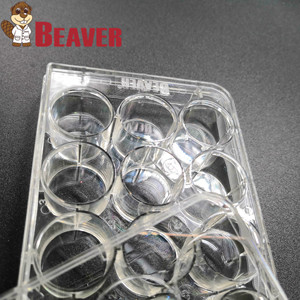 تعقيم لوحات الخلايا البلاستيكية, معقِّم لوحات الخلايا البلاستيكية غير القابل لإعادة الاستعمال 6/12/ 24 /48 /96 لوحة معالجة بخلاصة البئر للمطبخ - Product Image 1