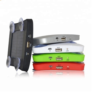 <span class=keywords><strong>Chargeur</strong></span> <span class=keywords><strong>solaire</strong></span> coloré 2019 w, pour tous les téléphones portables, power bank, autocollant, pour fenêtre - Product Image 1