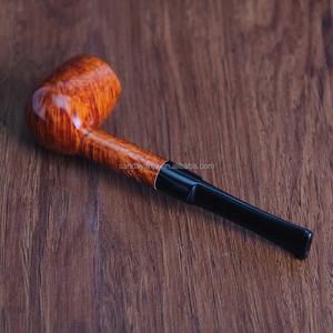 Pipa <span class=keywords><strong>de</strong></span> <span class=keywords><strong>Tabaco</strong></span> Sanda Import Briar, Pipa Recta Hecha a Mano, Regalo para Hombre, SD-833 - Product Image 2