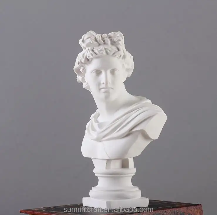 Resina mitologia greca arte classica decorazione scultura di bellezza statua Apollo
