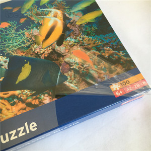 Tùy Chỉnh Phim Hoạt Hình In Ấn Động Vật Thiết Kế Các Tông Kết Cấu Bề Mặt 12 Piece Trẻ Em Jigsaw Puzzle Nhà Sản Xuất - Product Image 2