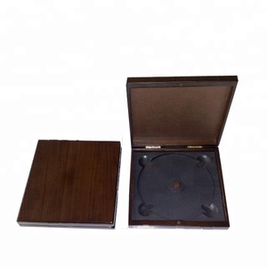 Fancy Square Wooden <strong>CD</strong> DVD <strong>Box</strong> - Product Image 1