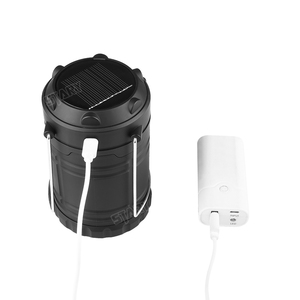 STARYNITE-linterna led de acampada recargable por energía solar, con llama parpadeante, funciona con batería de 18650 o <span class=keywords><strong>AA</strong></span> - Product Image 5