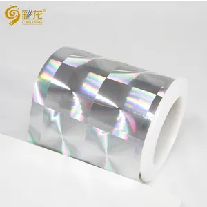 Free sample Embossing BOPP Thermal lamination film BOPP transparent holographic lamination film