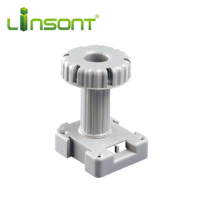 רגליים פלסטיק מתכווננות עבור ארונות מטבח רב אביזרים למשרד בית מלון סדנא סלון חדר שינה מגורים - Product Image 1