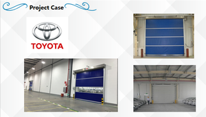 ที่มีคุณภาพสูงห้องเย็นหลั่งความเร็วอย่างรวดเร็วกลิ้งประตูสำหรับอุตสาหกรรม - Product Image 5