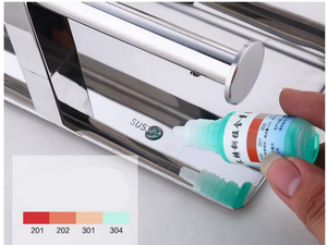 304 Stainless Steel <strong>Commercial</strong> Tissue <strong>Roll</strong> Dispenser Double <strong>Toilet</strong> Paper <strong>Holder</strong> - Product Image 4