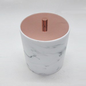 Soporte de algodón polivinílico blanco de cilindro redondo de diseño - Product Image 3