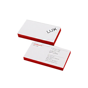 Chất lượng cao tùy chỉnh vàng đen trắng lá dập nổi dập thẻ kinh doanh sang trọng thẻ giấy nhỏ miễn phí mẫu bán buôn in ấn - Product Image 5