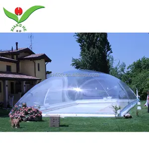 Transparent Airdome Swimming Pool Enclosure inflatable pool cover
