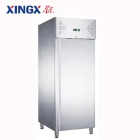 Upright Commercial Freezer Upright Stainless Steel Snack Commercial Freezer_GX-SNACK400BT-Refrigeration Equipment